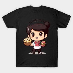 kawaii chef T-Shirt cute  funny T-Shirt